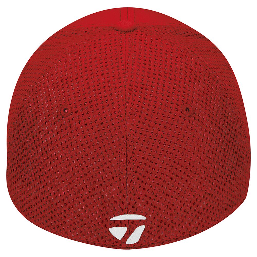 TaylorMade Golf Tour Performance Cage Golf Hat Fitted Red Size S/M