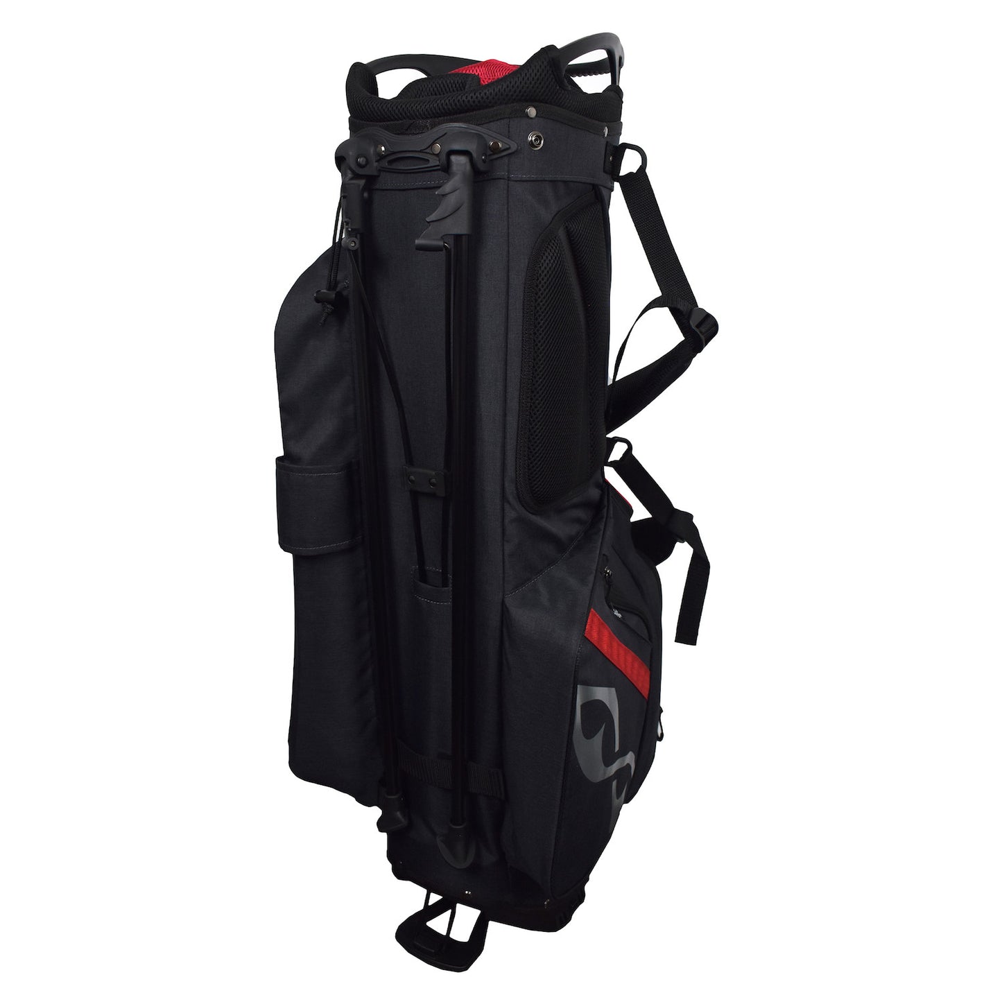 Snake Eyes SE300 Hybrid Stand Golf Bag 14 Way Divider Black Red