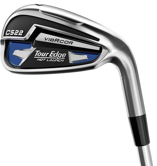 Tour Edge C522 Vibrcor Iron Set 4-PW Right Handed Steel Stiff Flex
