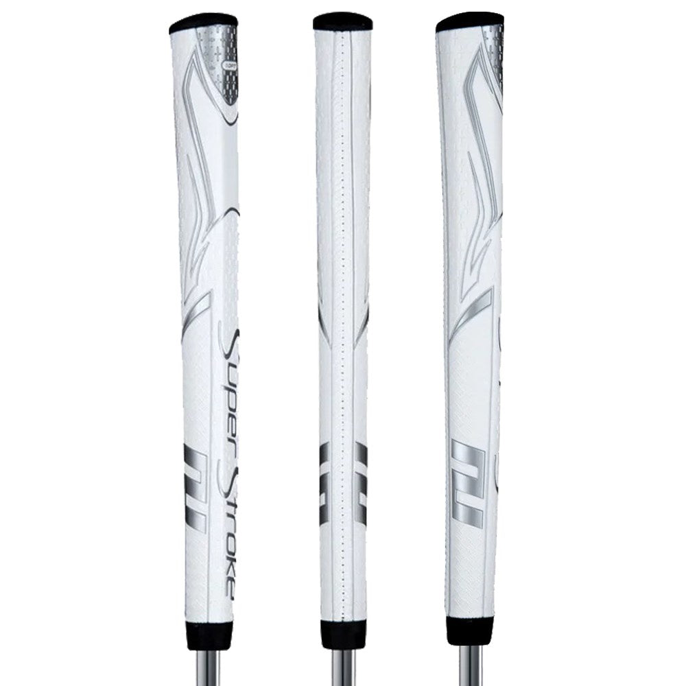 Super Stroke Zenergy 1.0 PT Putter Grip White Silver