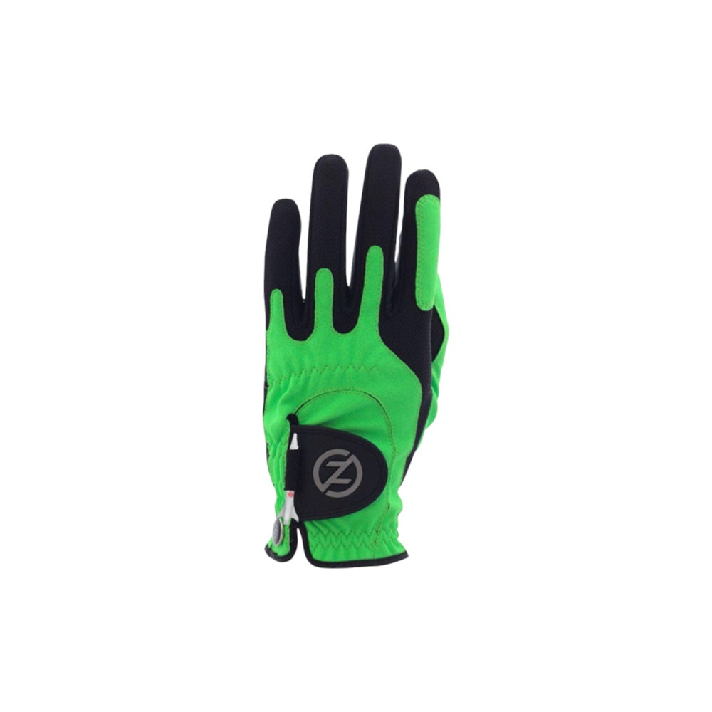 Pack of 3 Zero Friction Golf Gloves One Size Lime Green
