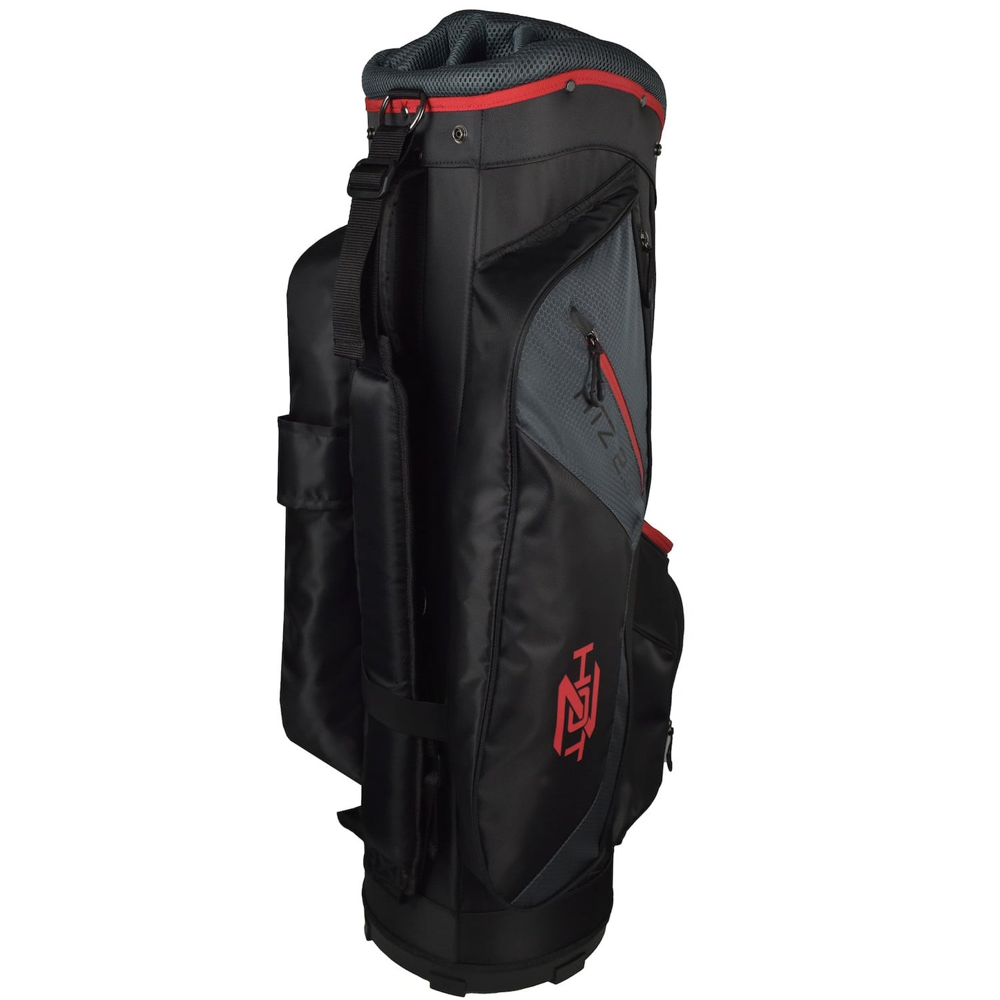 Hot Z Golf 2.5 Cart Bag 14 Way Divider Black Grey Red