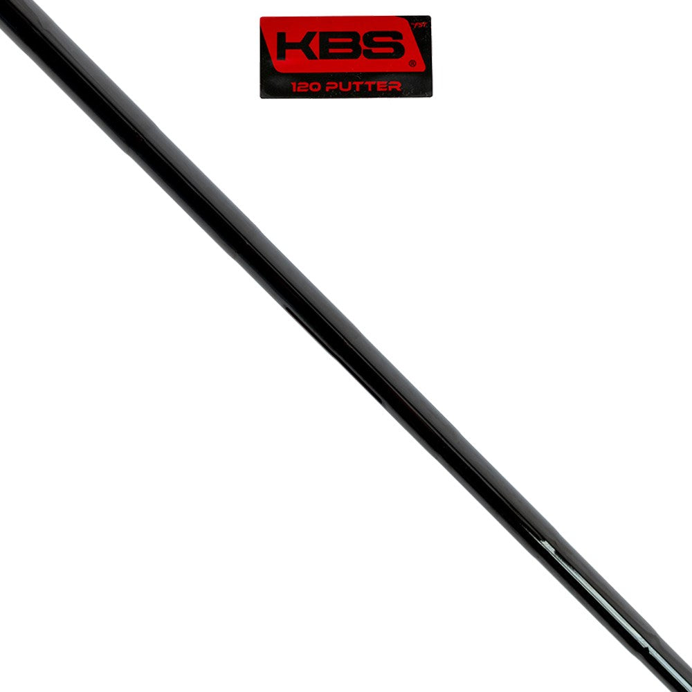 KBS Tour 120 Stepped Putter Shaft Straight .370 Tip Black 124g