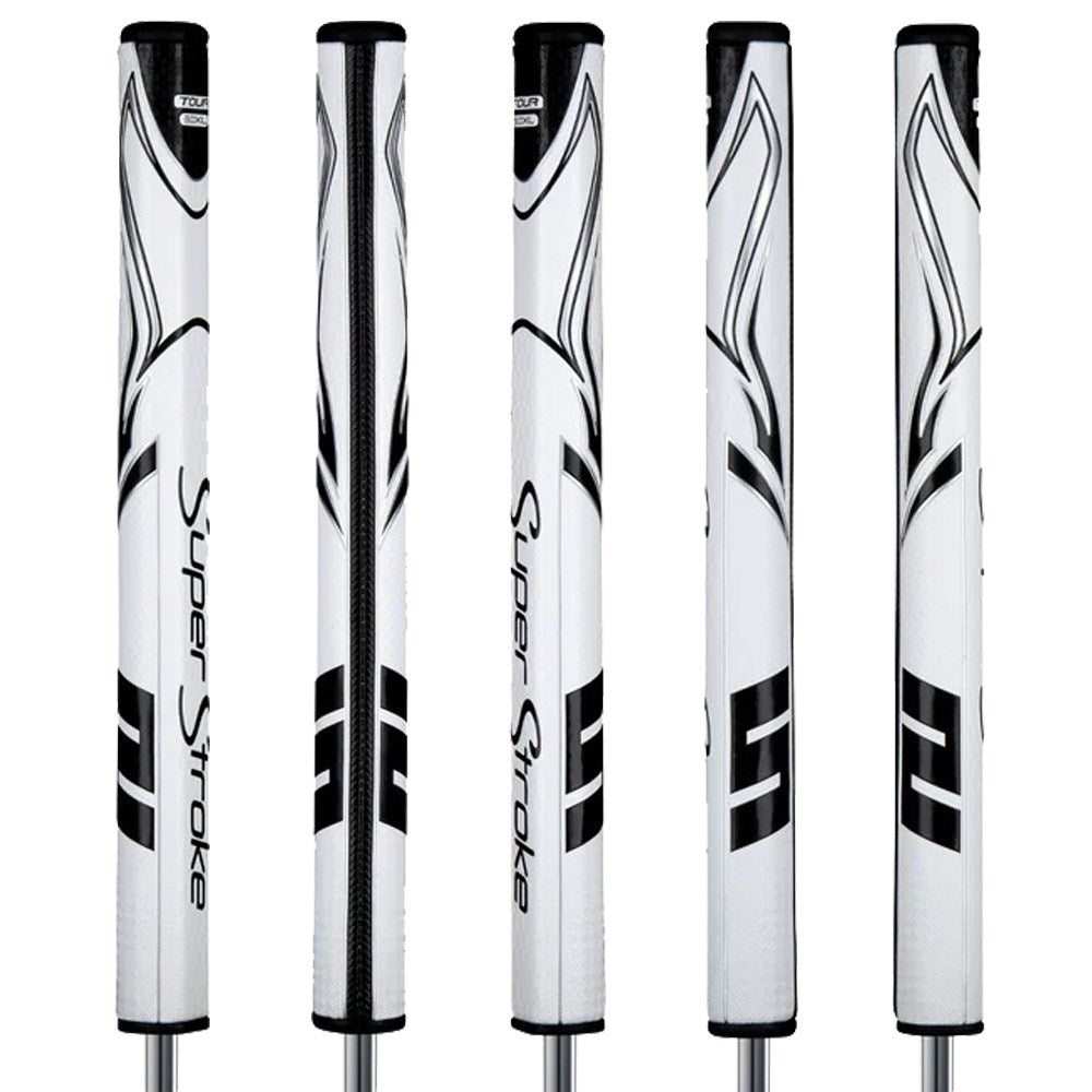 Super Stroke Zenergy XL Tour 3.0 Plus Putter Grip Black White