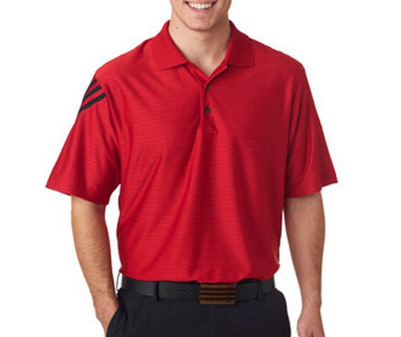 Adidas Men's Climacool Mesh Golf Polo Red Size Small