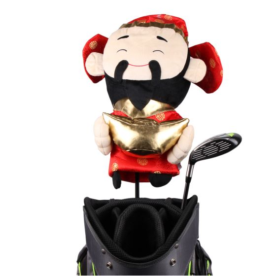 Sahara God of Wealth Driver Head Cover Fits 460CC Drivers
