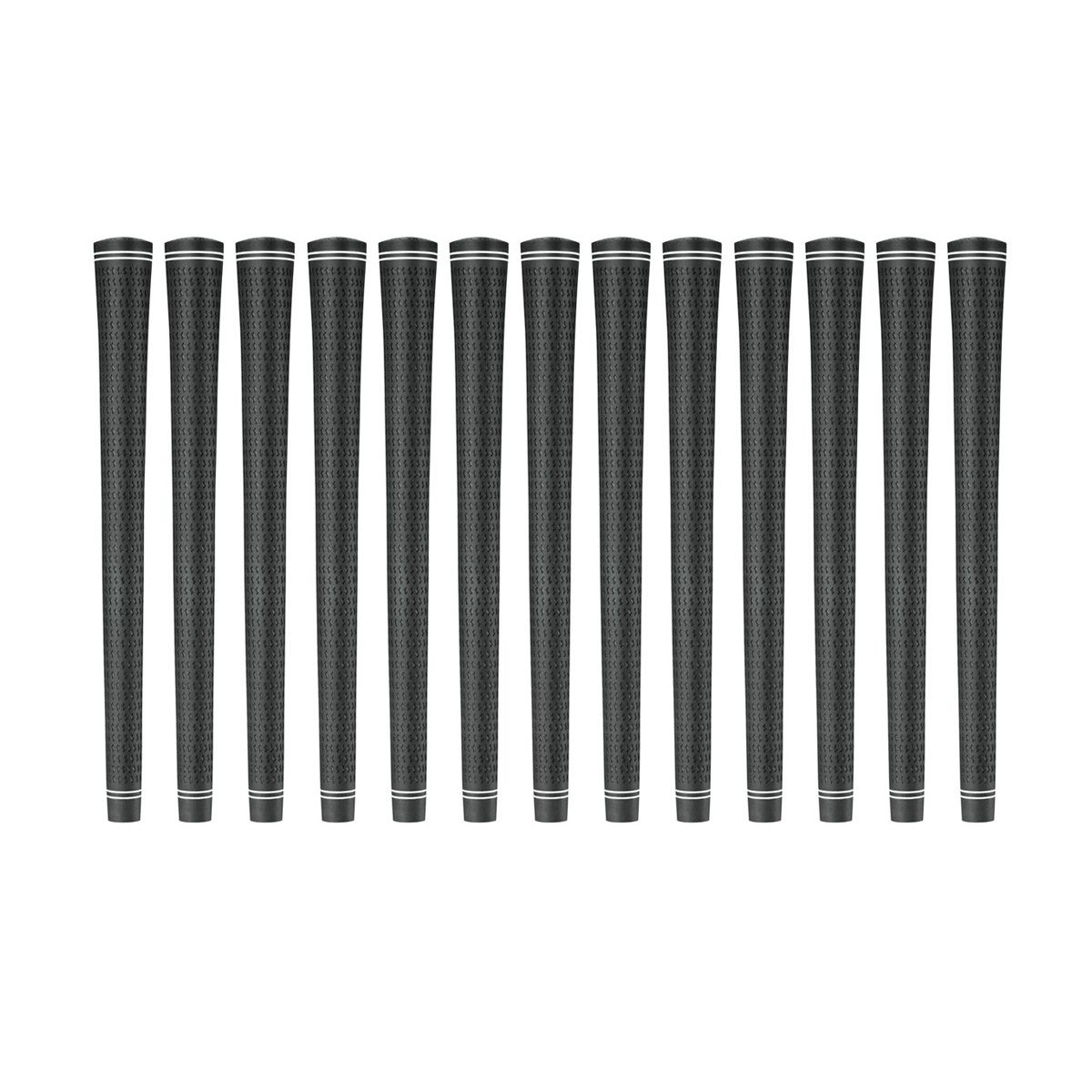 Set of 13 Karma Revolution Black Standard Golf Grips
