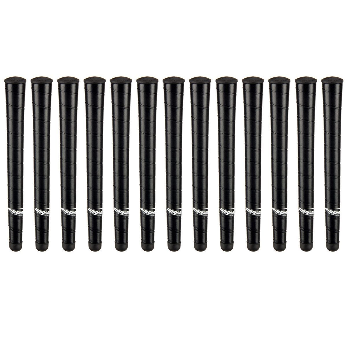 Jumbomax Wrap Golf Grips Black Swing Grips