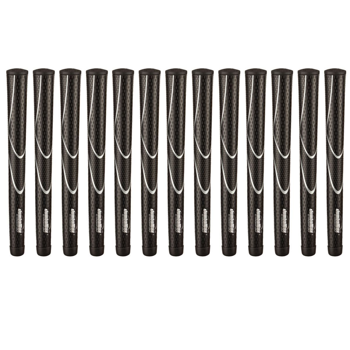 JumboMax Tour Series Golf Grips X-Large Black Gray