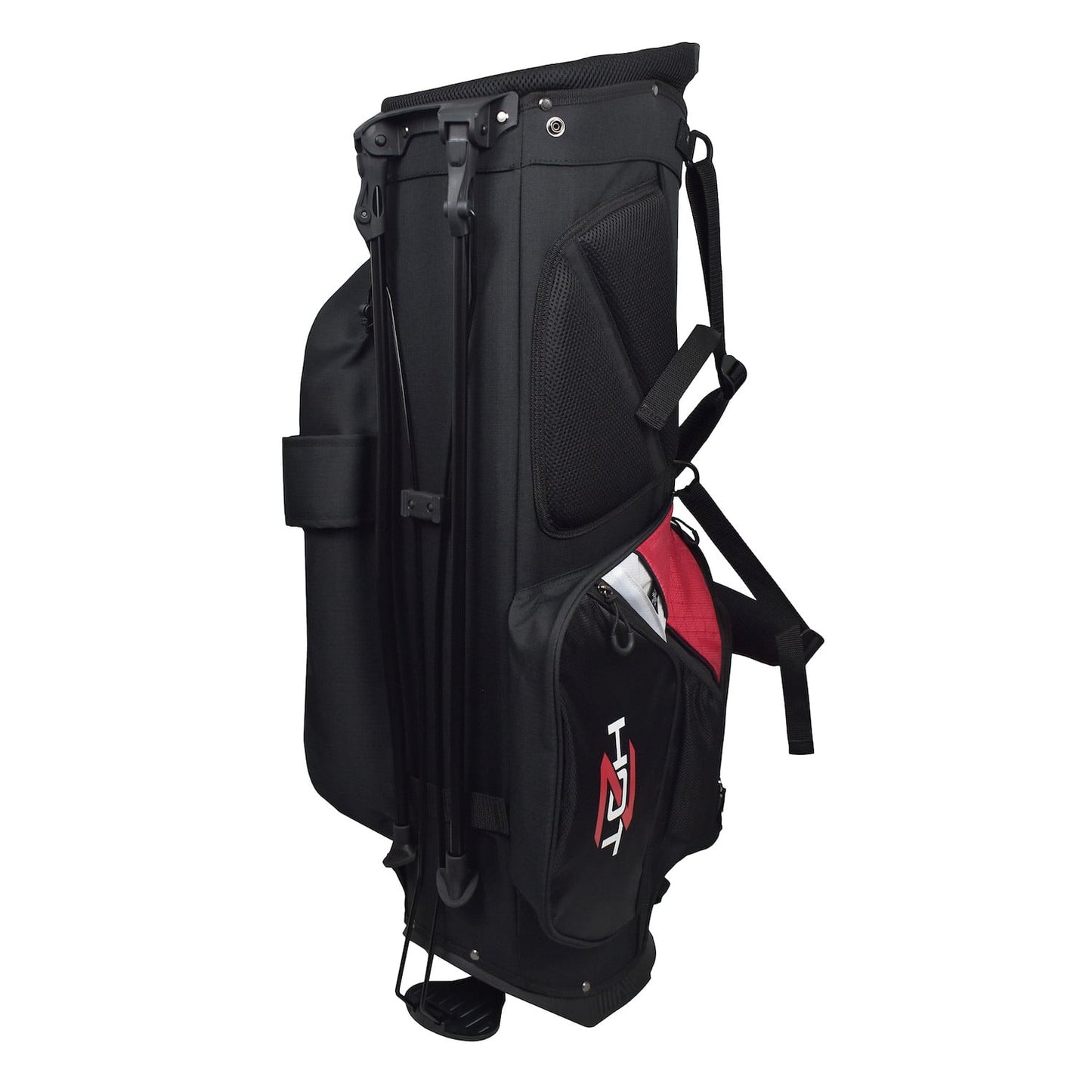 Hot Z 3.0 Golf Bag Stand Bag Black Red 14 Way Divider