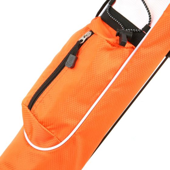 Orlimar Pitch 'N Putt Golf Lightweight Stand Carry Bag Orange