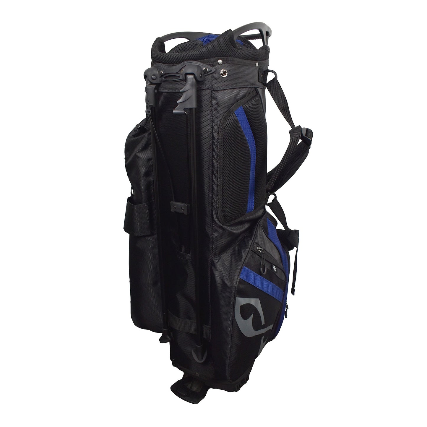 Snake Eyes SE300 Hybrid Stand Golf Bag 14 Way Divider Black Blue Grey