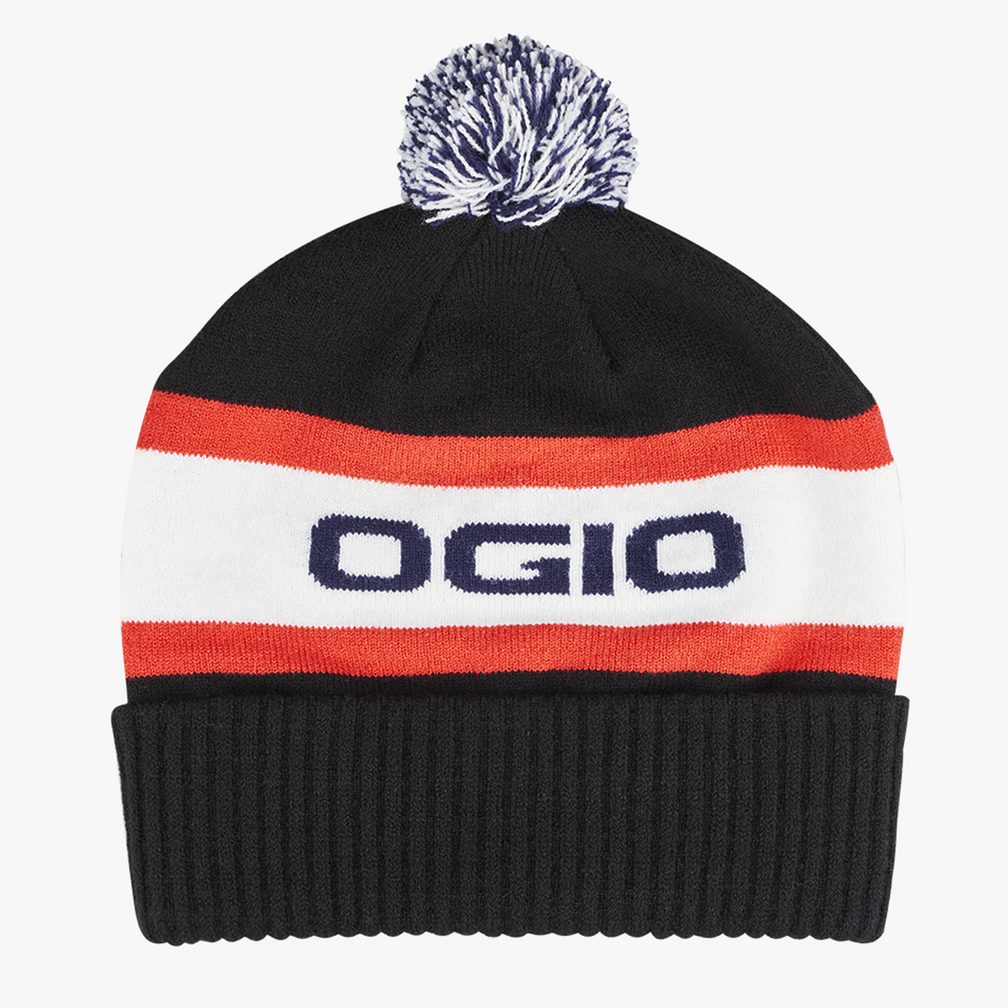 OGIO USA Team Beanie Winter Hat Cap Pom Style