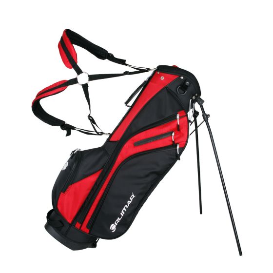 Orlimar SRX 5.6 Golf Stand Bag Black Red 5 Way Divider
