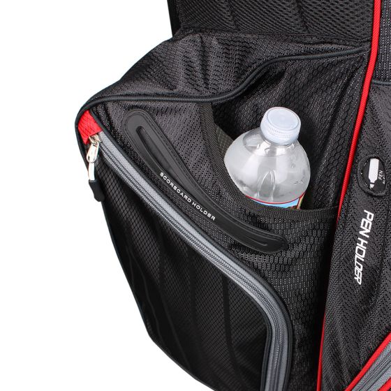 Orlimar SRX 14.9 Golf Stand Bag Black Red 14 Way Divider