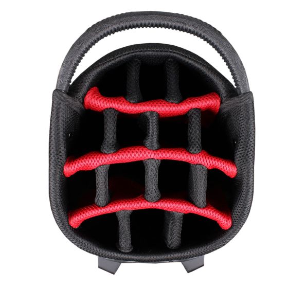 Orlimar SRX 14.9 Golf Stand Bag Black Red 14 Way Divider