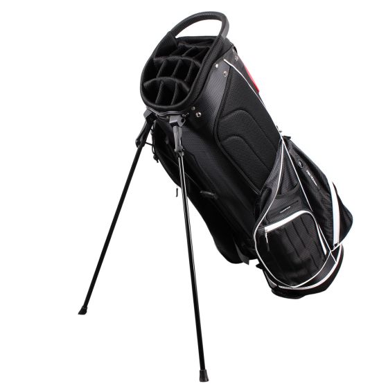 Orlimar SRX 14.9 Golf Stand Bag Black White 14 Way Divider