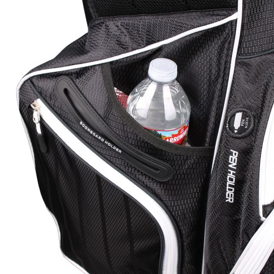 Orlimar SRX 14.9 Golf Stand Bag Black White 14 Way Divider
