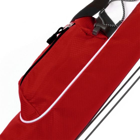 Orlimar Pitch 'N Putt Golf Lightweight Stand Carry Bag Brick Red