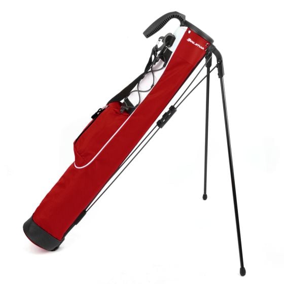 Orlimar Pitch 'N Putt Golf Lightweight Stand Carry Bag Brick Red