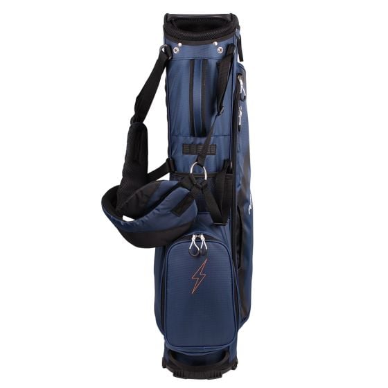 Powerbilt Dunes 4.5 Lightweight Golf Stand Bag Blue Black 4 Way Divider