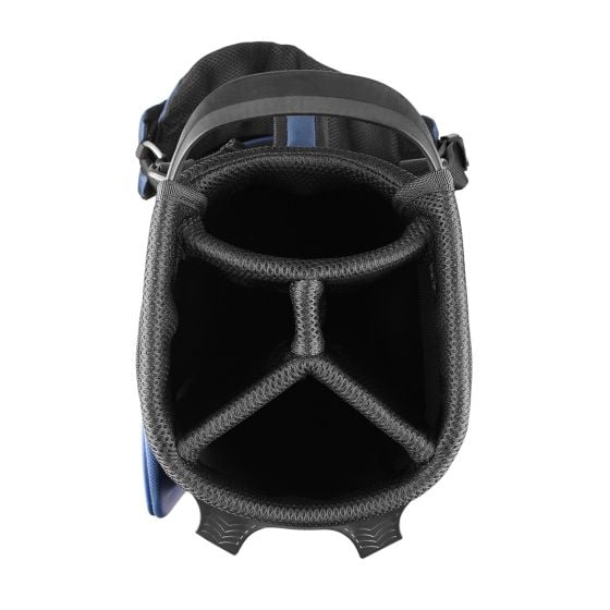 Powerbilt Dunes 4.5 Lightweight Golf Stand Bag Blue Black 4 Way Divider