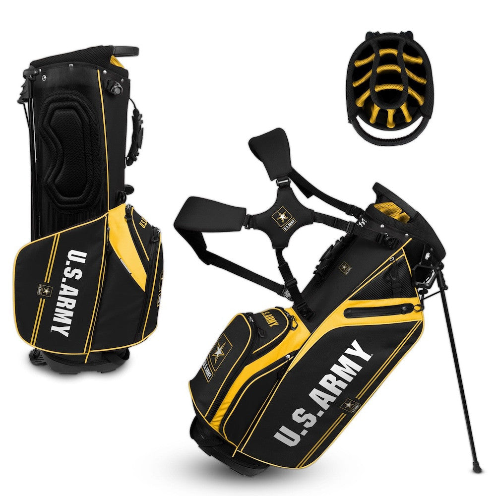 Team Effort US ARMY Golf Caddie Carry Hybrid Stand Bag 14 Way Divider