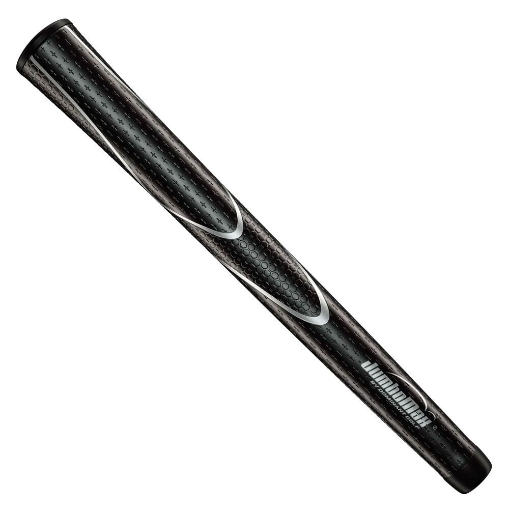 Jumbomax Tour Series Golf Grips Black Silver Choose Size Quantity