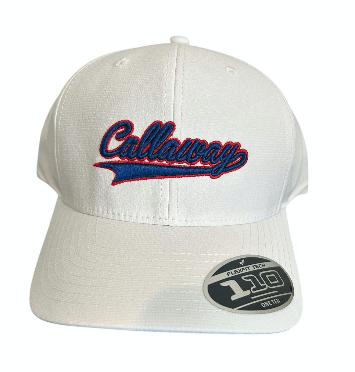 Callaway Golf Tempo Collection Snapback Hat Cap Spellout Script White