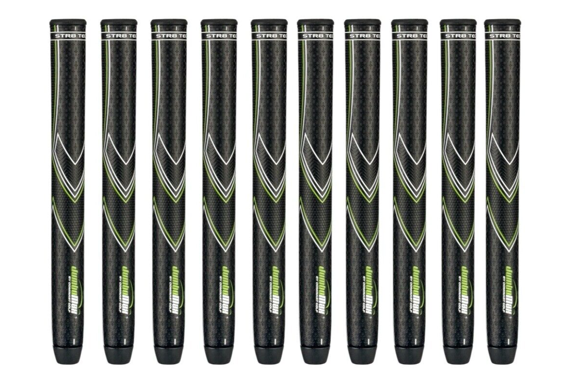 JumboMax STR8 Tech Non-Tapered Tour Series Golf Grips Choose Size Quantity
