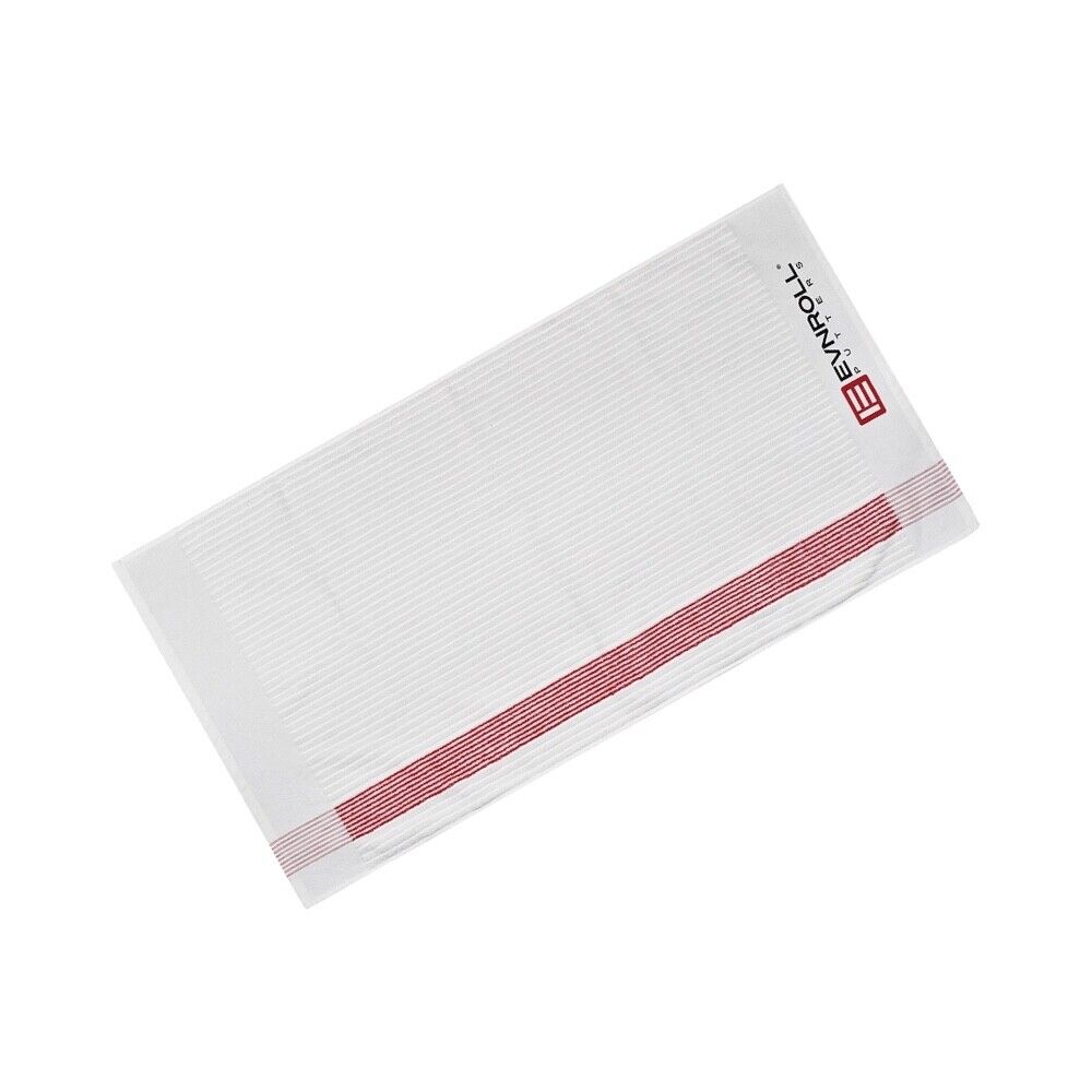 EVNROLL Golf Towel Retro Style White Red 42 x 21.5