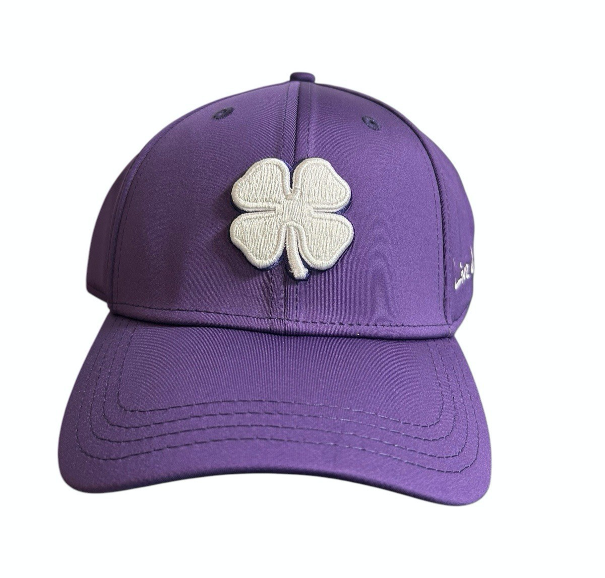 Black Clover Live Lucky Fitted Golf Hat Size L/XL Premium 107 Purple