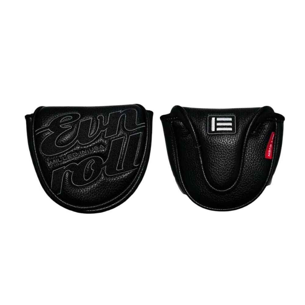 EVNROLL Neo Mallet Putter Cover Black Magnetic Closure