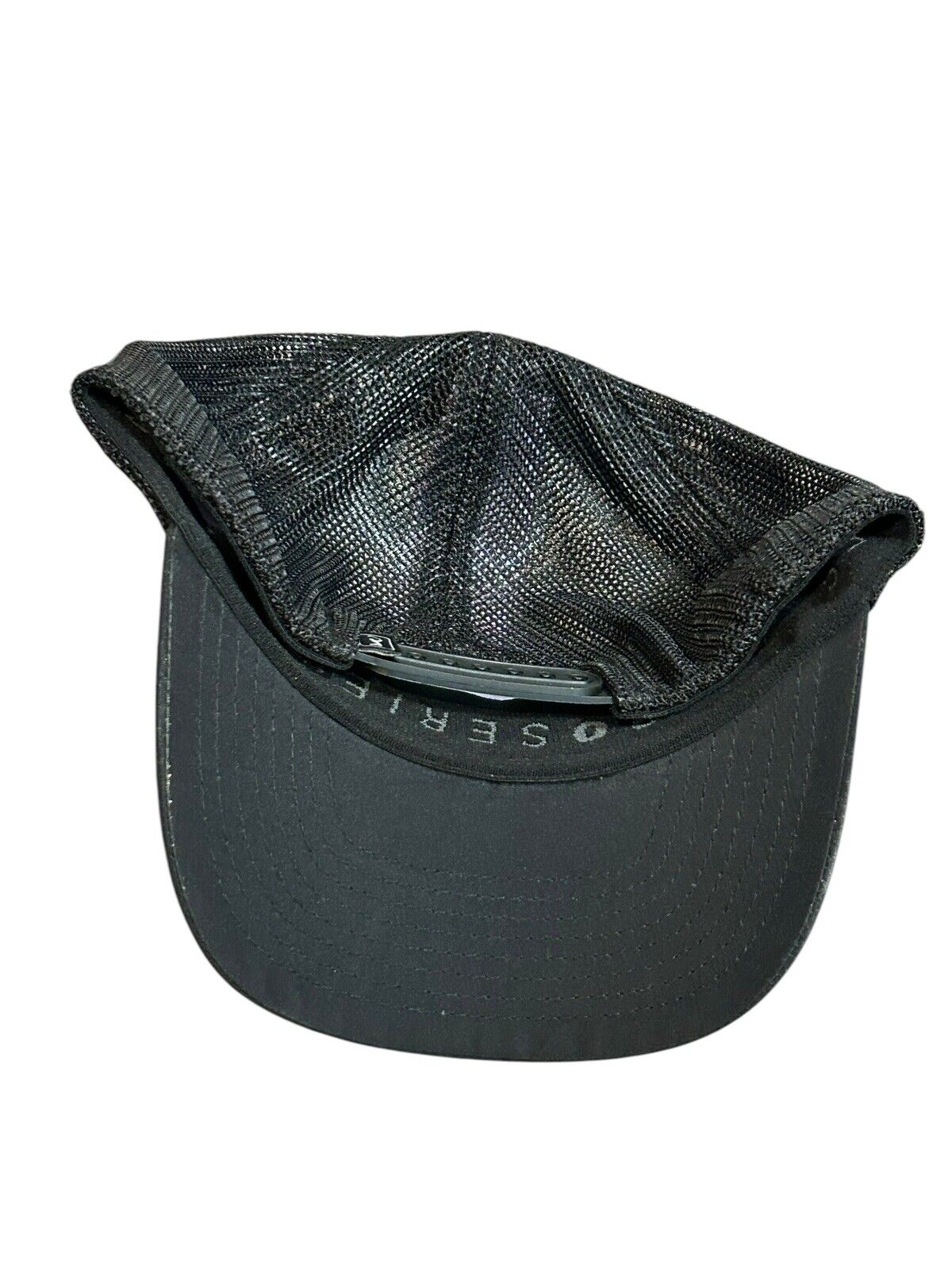 PGA Tour Trucker Mesh Snapback Hat Cap Black Lichen Camo Adjustable