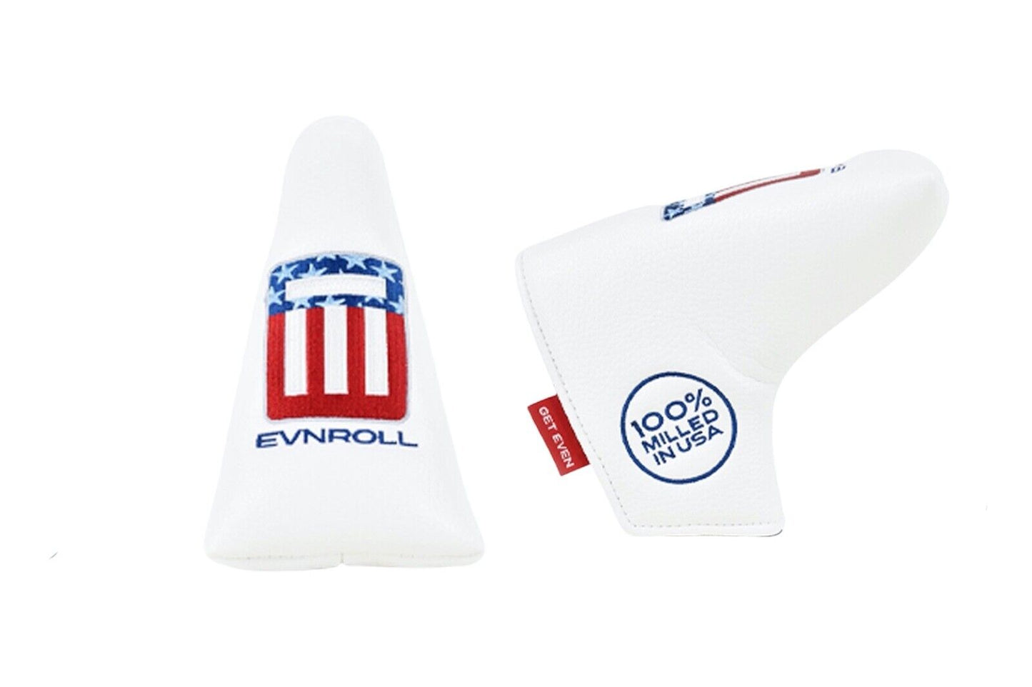 EVNROLL Blade Putter Cover USA Red White Blue Magnetic Closure