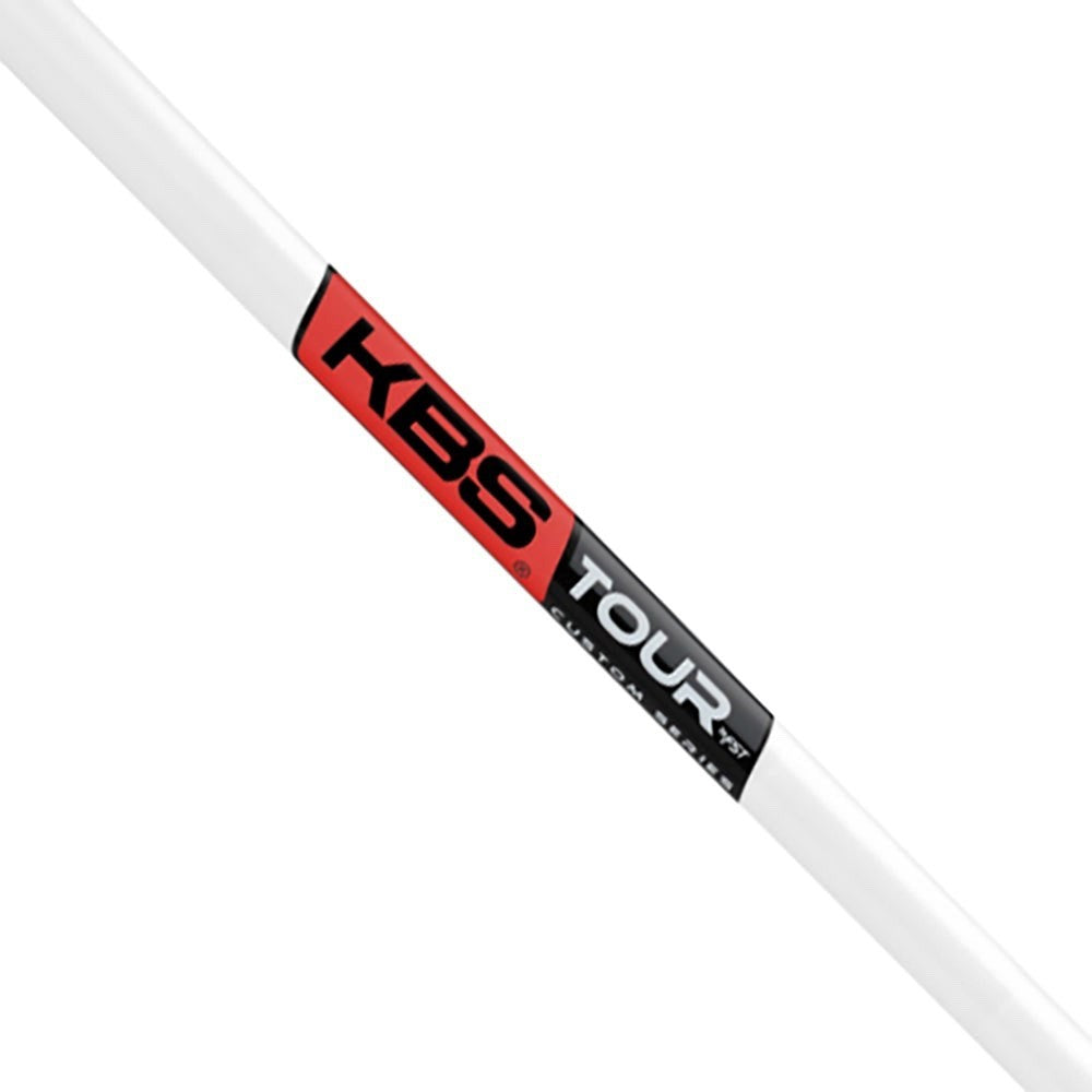 Set of 3 KBS Tour Custom White Pearl Wedge Shaft Signature Red Stiff