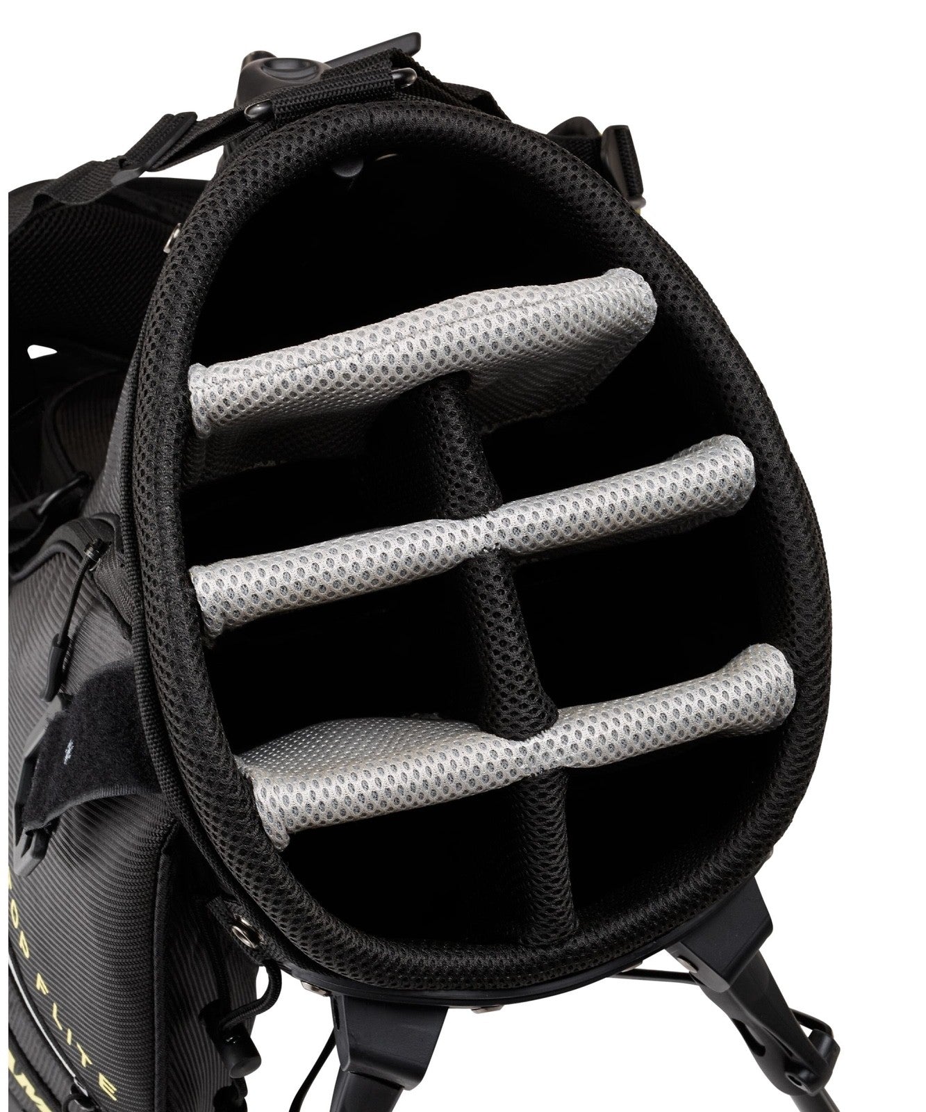 Top Flite Gamer Stand Golf Bag 7 Way Divider Black