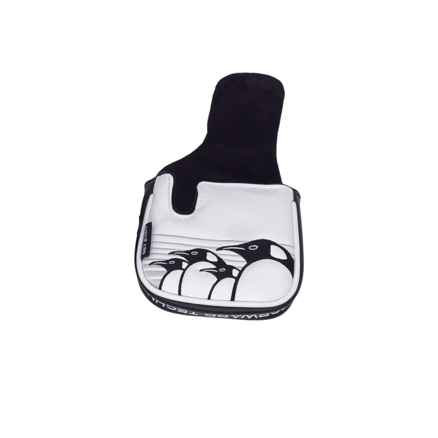 EVNROLL Z1 Zero Mallet Putter Head Cover White Magnetic Closure