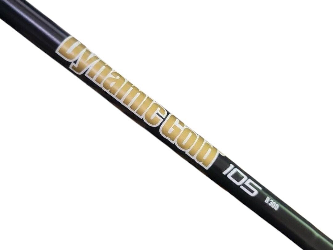 True Temper Dynamic Gold 105 Black Oynx Iron Shafts Set 5-PW .355 Tip