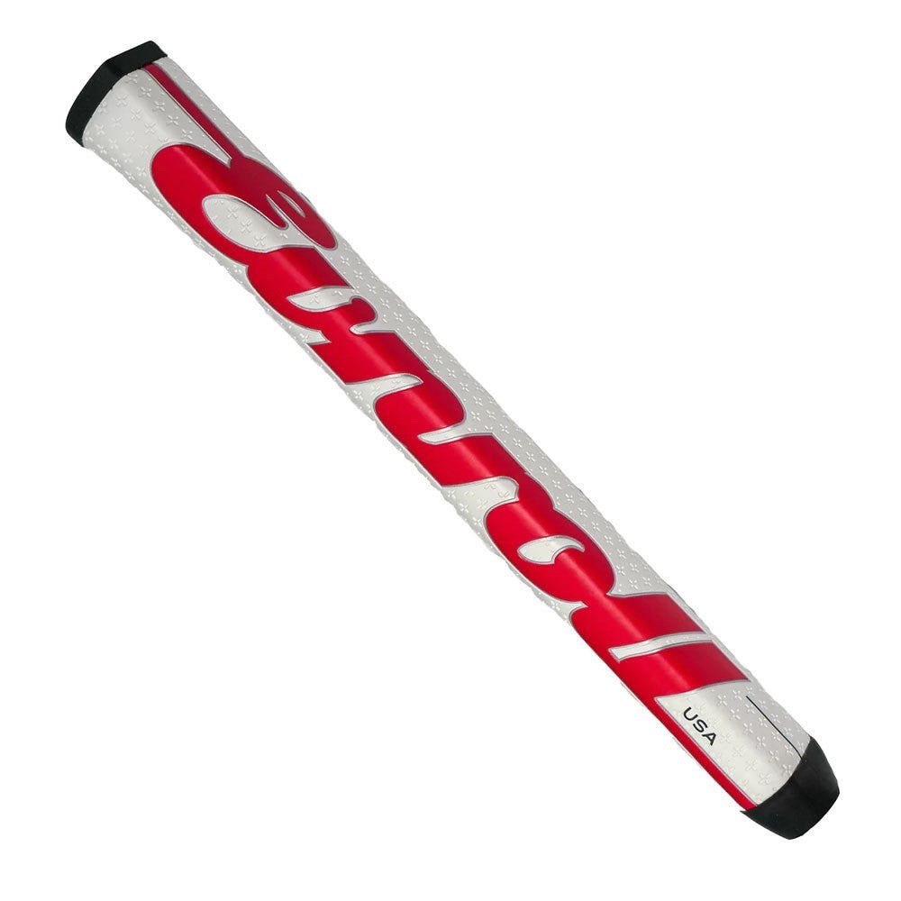 EVNROLL Custom Tour Tac Putter Grip Neo Script White/Red
