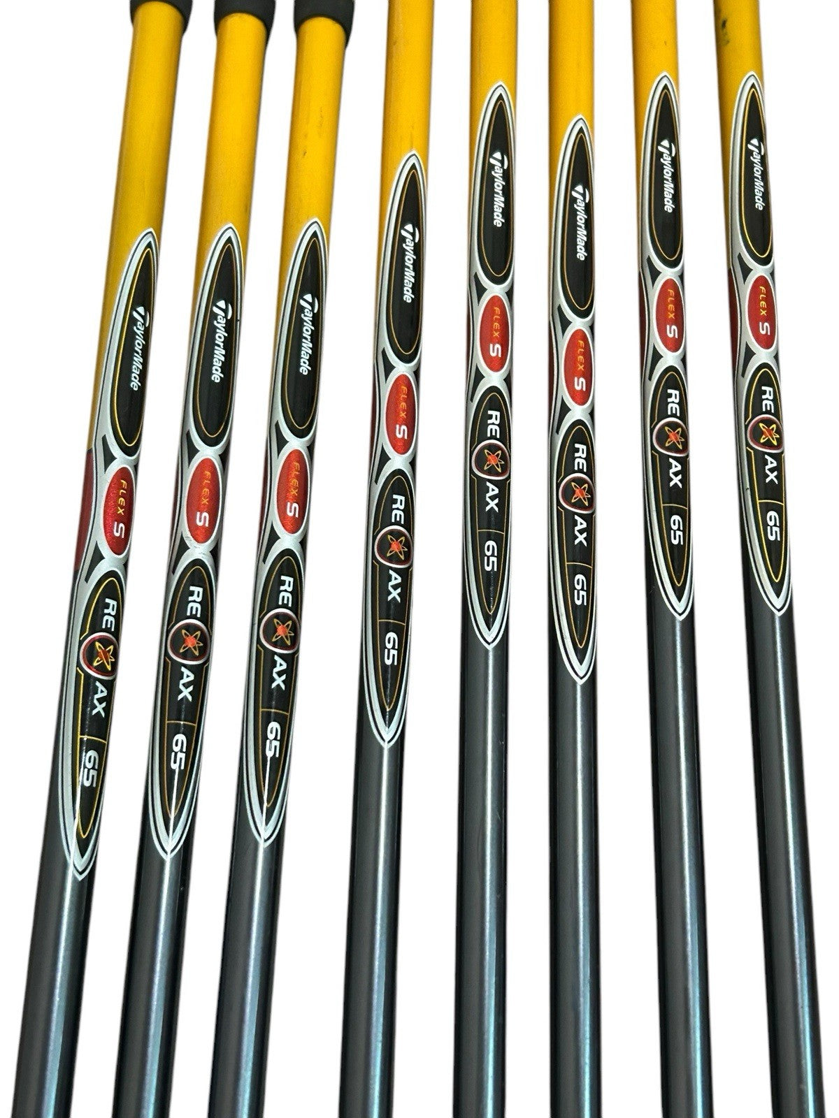 Taylormade r7 Iron Set 3-PW Right Handed Graphite Stiff Flex Shafts 65g +0.5"
