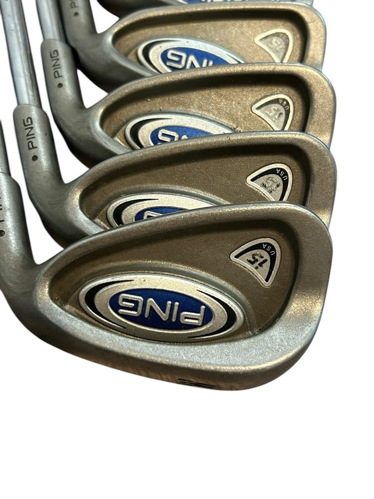 PING i5 Iron Set Black Dot 3-PW Right Hand Steel Shaft Regular Flex +0.75"
