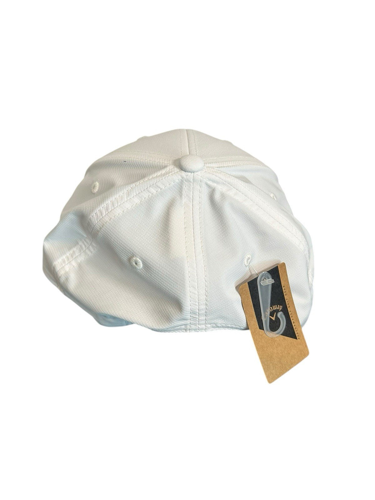 Callaway Golf Tempo Collection Snapback Hat Cap Spellout Script White