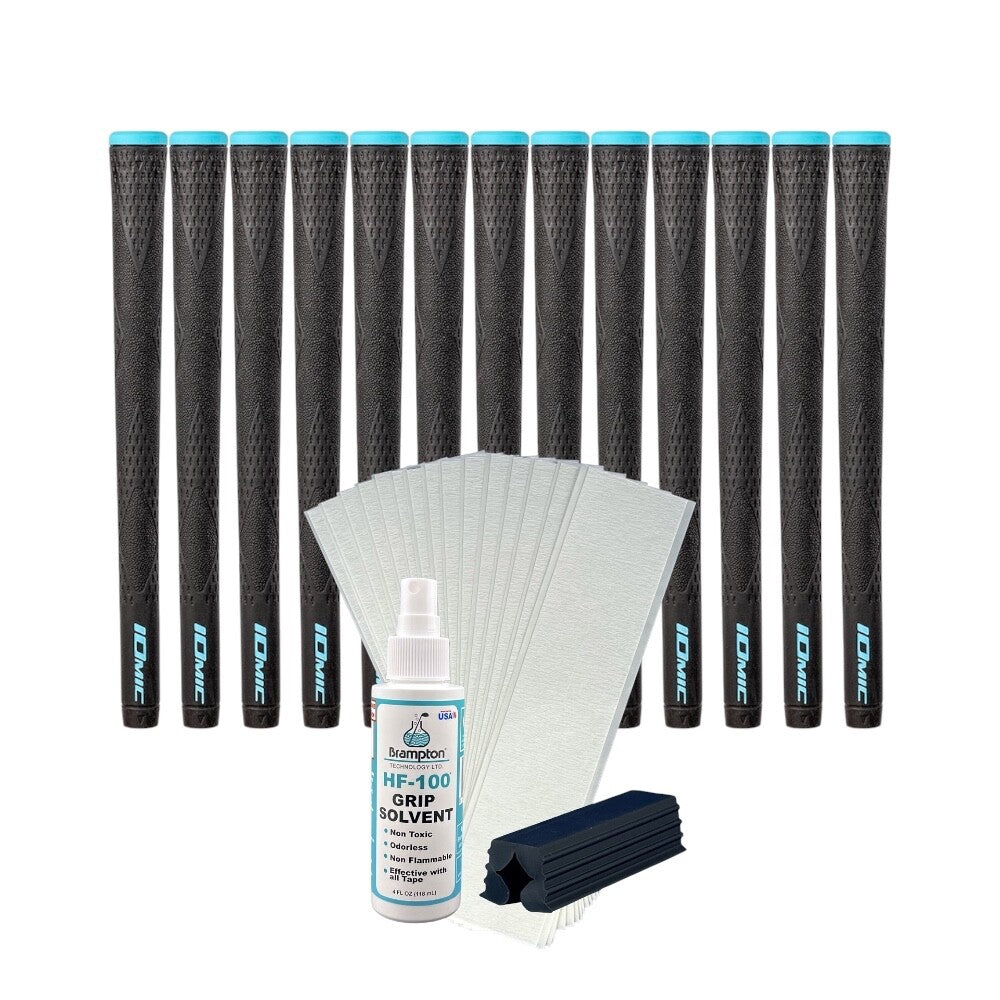 Set of 13 Iomic X-Grip 2.3 Blue Masters Victory Memory with Grip Kit