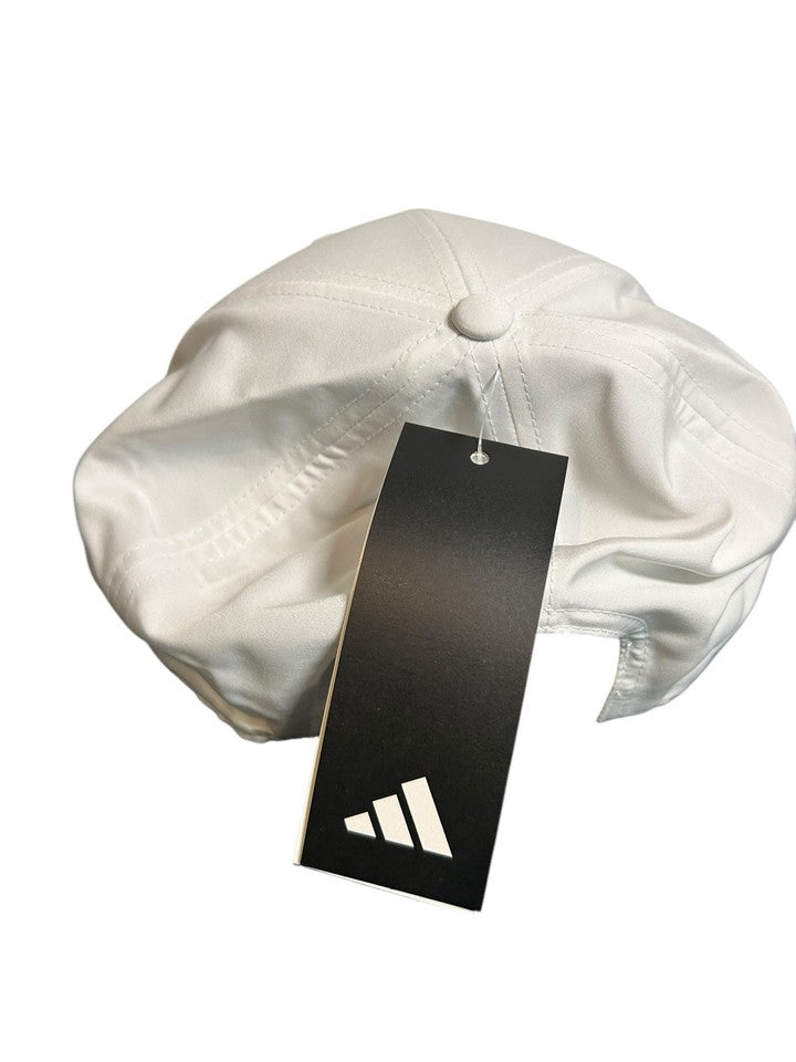Adidas Golf Performance Snapback Golf Hat Cap White Adjustable