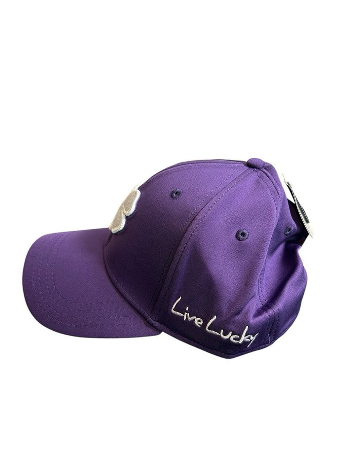 Black Clover Live Lucky Fitted Golf Hat Size L/XL Premium 107 Purple