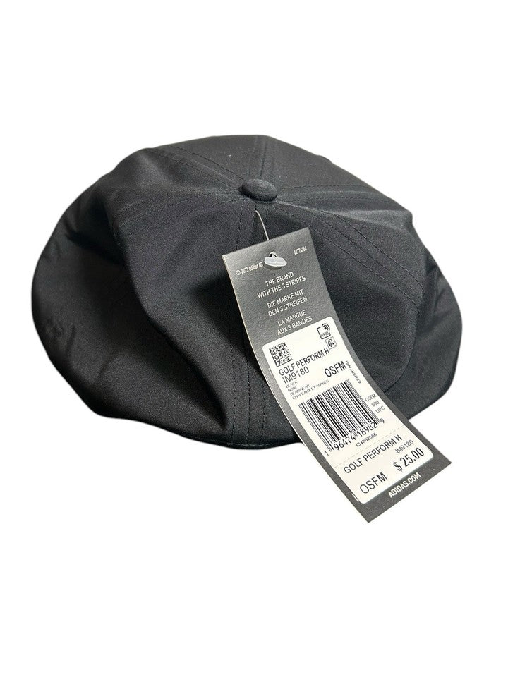 Adidas Golf Performance Snapback Golf Hat Cap Black Adjustable