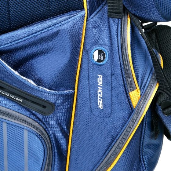 Orlimar SRX 14.9 Golf Stand Bag Blue Yellow 14 Way Divider
