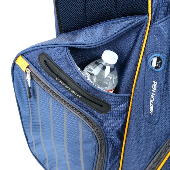 Orlimar SRX 14.9 Golf Stand Bag Blue Yellow 14 Way Divider