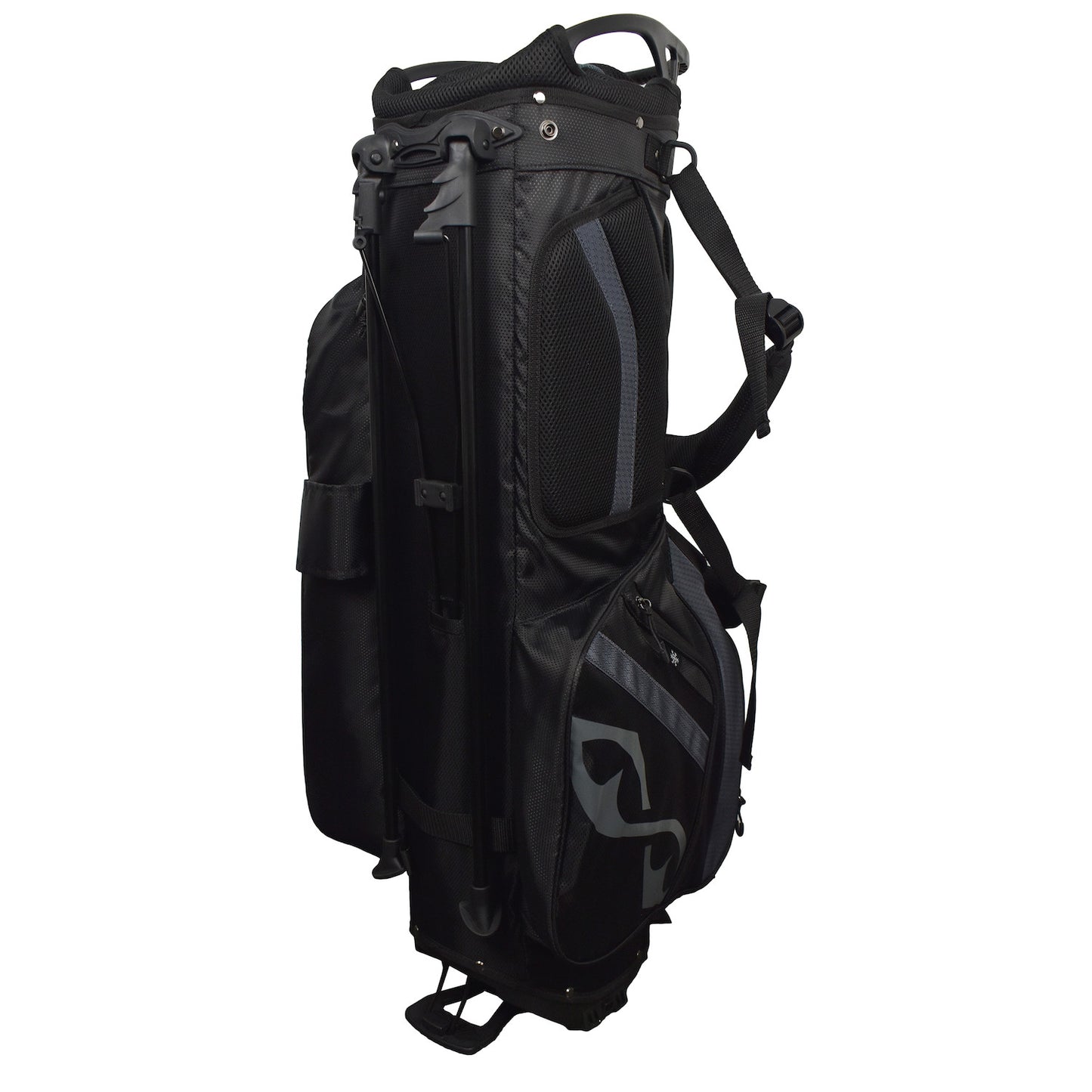 Snake Eyes SE300 Hybrid Stand Golf Bag 14 Way Divider Black Grey